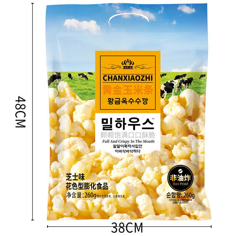 新货馋小智玉米条虾片奶酪