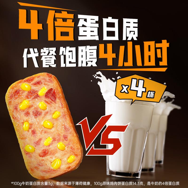 鸡胸肉饼开袋即食健身代
