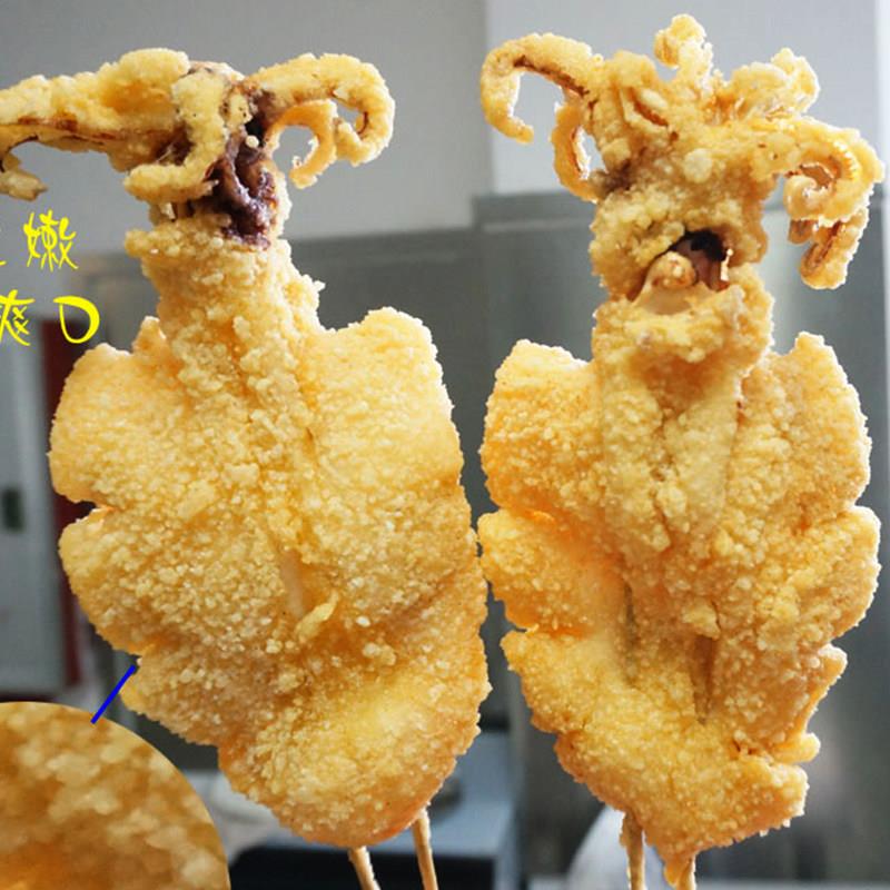 诚邦鱿鱼裹粉商用轰炸大鱿鱼裹粉粗颗粒炸鱿鱼串炸鸡排香酥脆台式