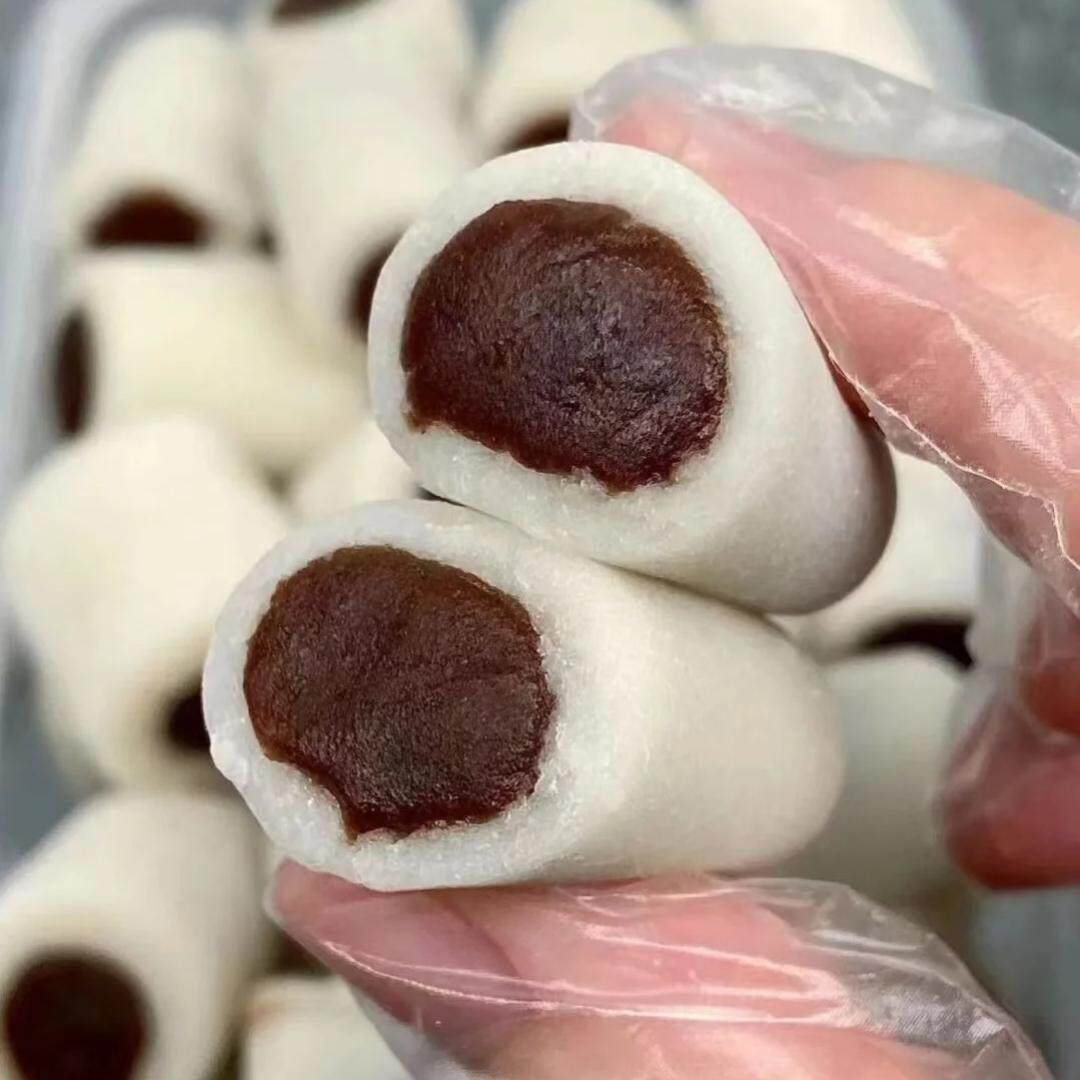 条头糕红枣红豆糕糯叽叽糕点冰皮糯米糕糍粑糕流心中式糕点零食品