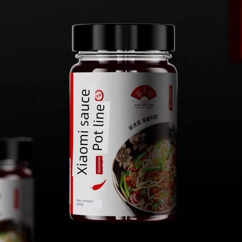 云南特产酱丰园小锅米线酱料佐料袋装280克炒菜添加佐料酱酱丰圆
