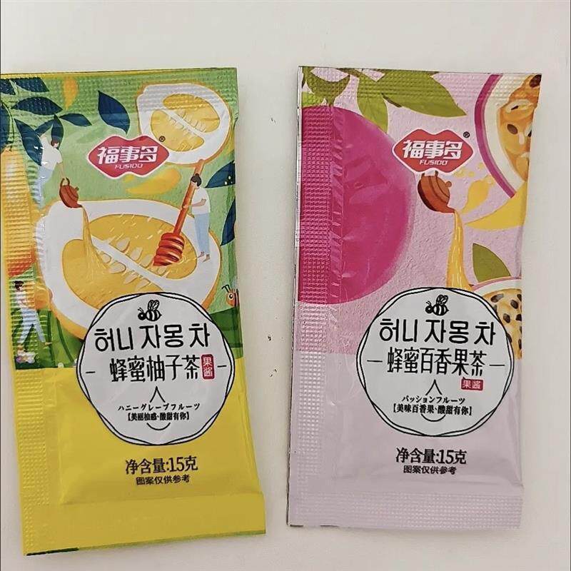 新货蜂蜜柚子茶便携冲饮泡