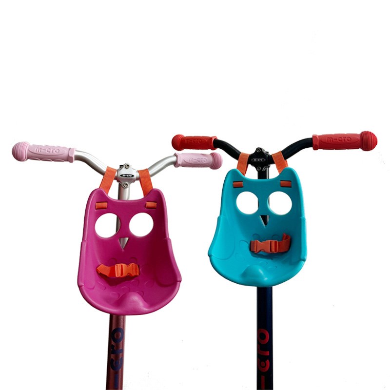 英国scootaheadz儿童滑板车配件玩偶车座P防撞筐装饰自行车软性