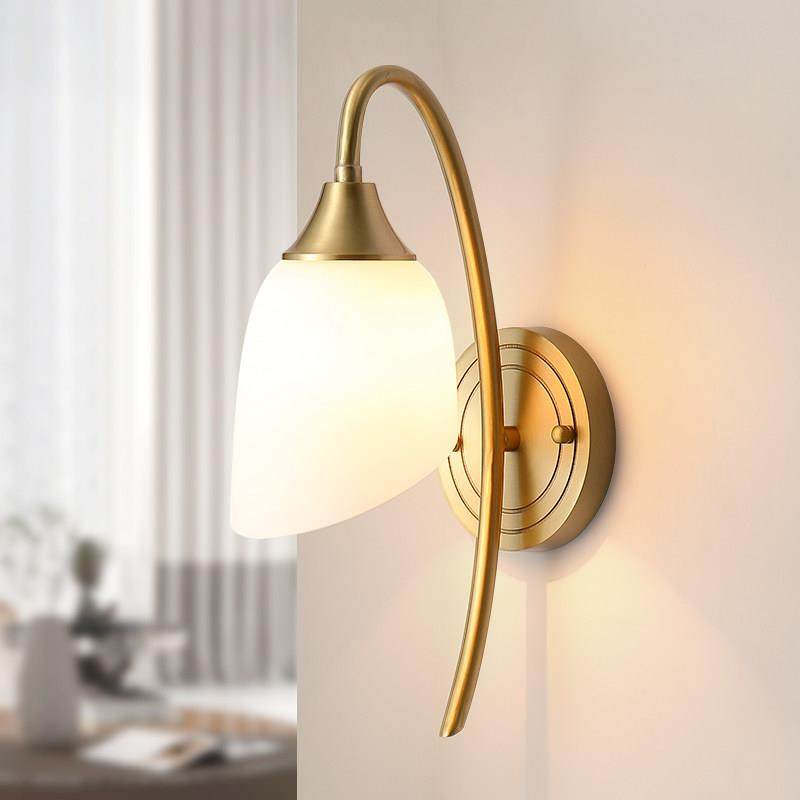 卧室壁灯床头灯美式复古轻奢客厅高级感新款全铜墙壁法式楼梯墙灯,家装灯饰光源,壁灯,淘宝优惠券,粉丝福利购,淘宝优惠卷
