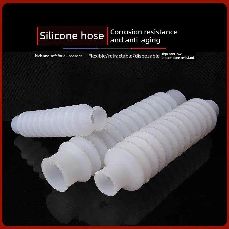 硅胶波纹管橡胶软管伸缩弯曲PVC排水管下水管洗衣机水槽配件PVC管,五金/工具,工业管道及配件,淘宝优惠券,粉丝福利购,淘宝优惠卷