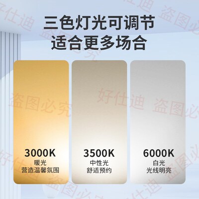 2025新款无人机风扇灯e27螺口吊扇灯静音电风扇灯具三色变光灯具