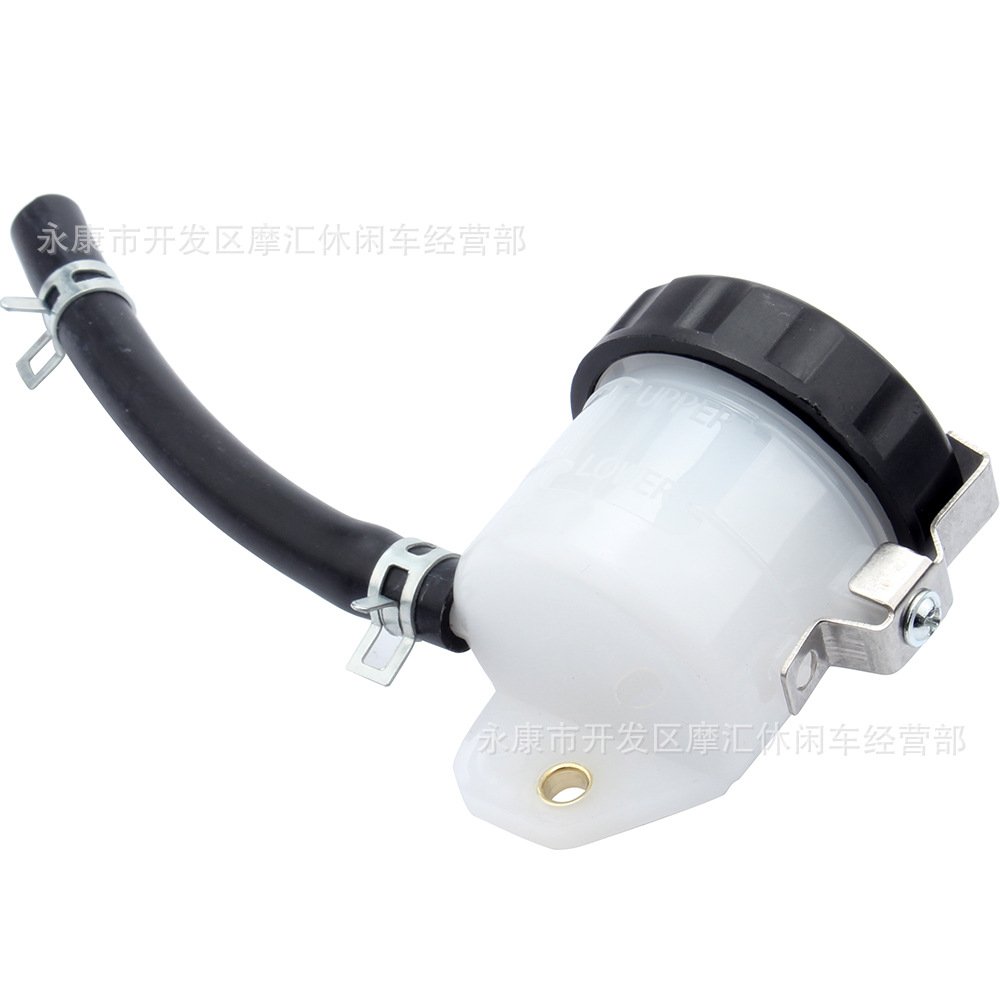 适用awasaki Ninja Suzuki GSXR 750刹车泵主缸油杯储液罐橡胶管