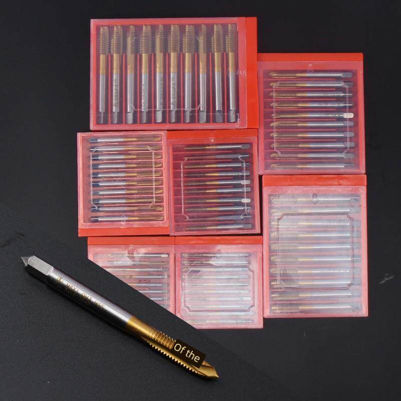 剑南丝锥品质机用镀钛螺尖丝锥 先端丝锥丝攻 M3 M4 M5 M6 M8 M10