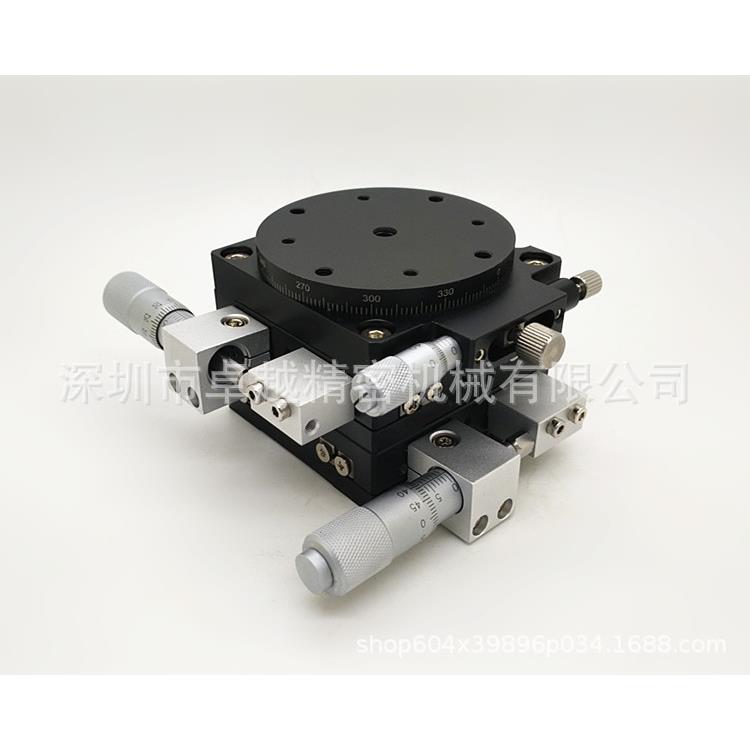 XYR轴60*60LS60-LM交叉滚子导轨微调平台LS60-RM位移平台