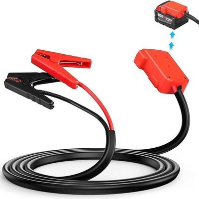 跳线电缆夹18V 电池跳线启动器,汽车助推电缆 汽车辅助启动器