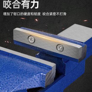 台钳小型木工夹具桌虎钳工作台台虎钳多功能迷你平口钳木雕固定器
