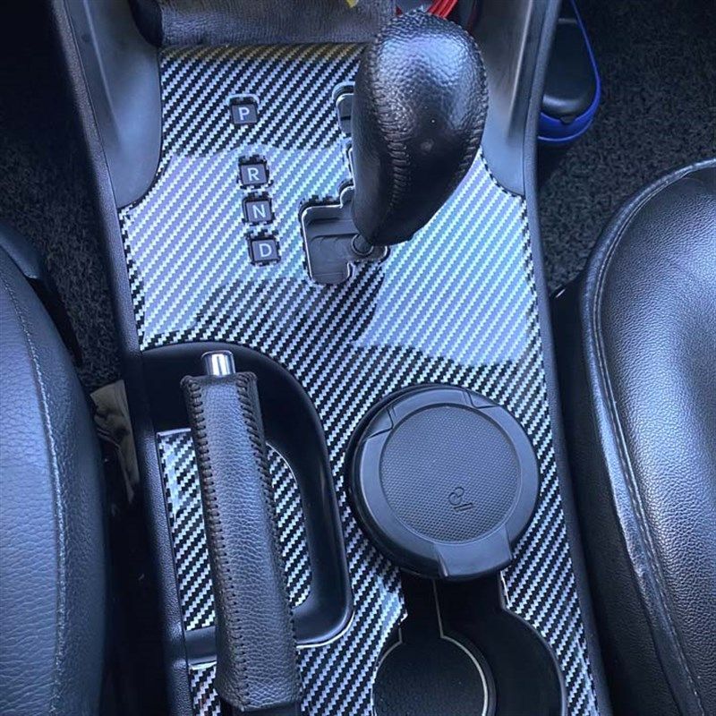 现代ix35改装专用内饰贴水晶碳纤排挡贴挡位面板贴水杯贴