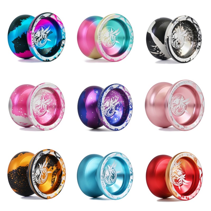 鹤殿 悠悠球 龙王 比赛专用 花式专业多色合金溜溜yoyo球儿童入门
