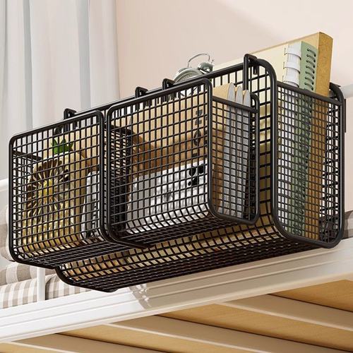 宿舍床边置物架床头挂篮学生寝室上铺悬挂收纳神器床上收纳置物篮