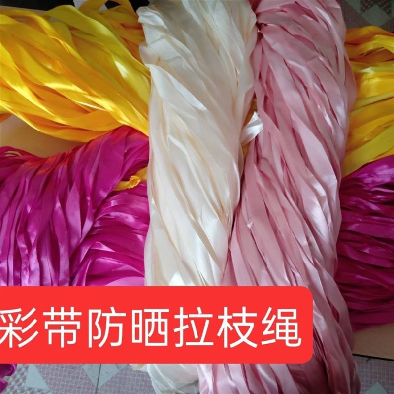 果树拉枝绳子捆扎瓜果蔬菜吊绳西红柿布条10斤绳捆耐磨尼龙绳