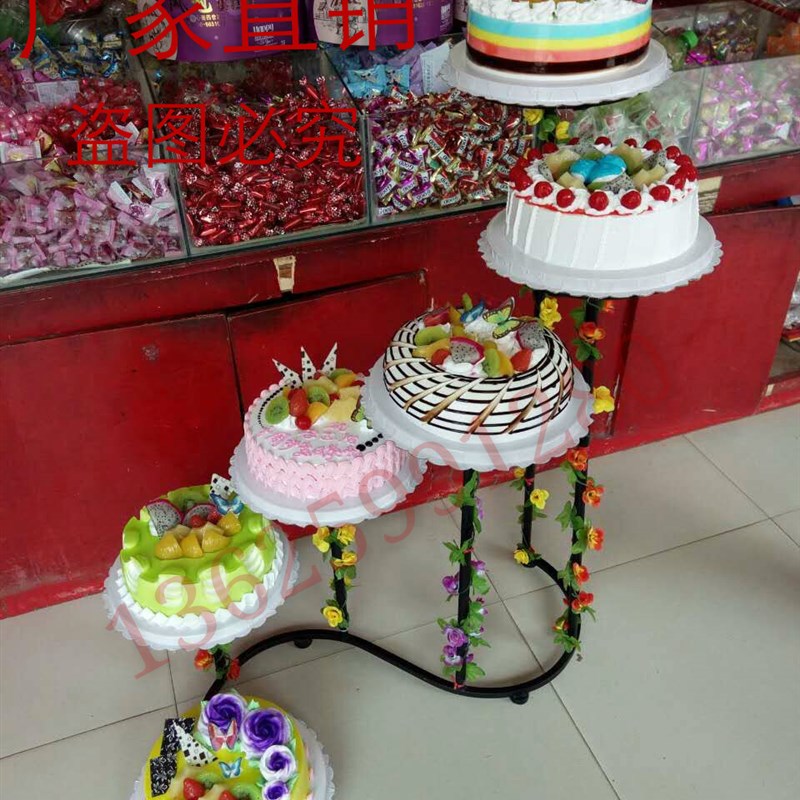 铁艺欧式新款S形六层蛋糕架子多层生日庆祝婚礼6层甜品展示台