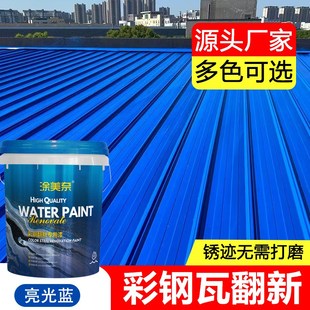 免除锈防锈d漆水性金属漆铁锈转化剂彩钢瓦翻漆门窗铁艺翻新漆