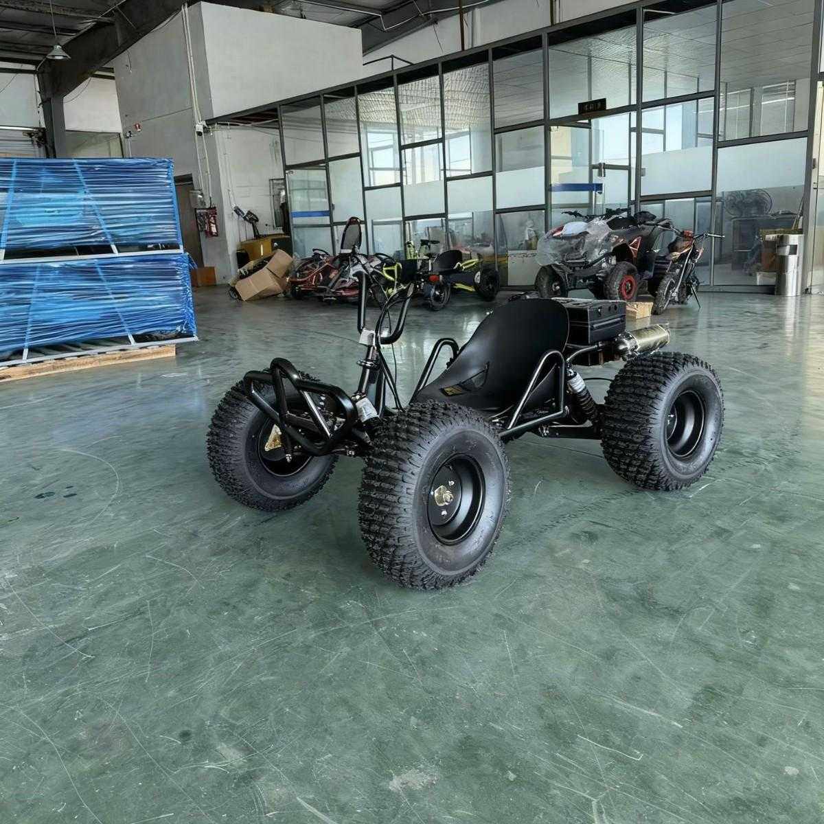 48V 500W户外沙滩车电动儿童全地形车四轮减震UTV越野卡丁车