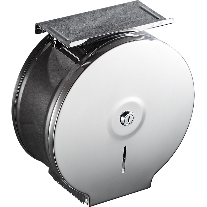 纸盒不锈钢0酒店公共卫生间厕所壁挂式擦手大盘纸巾厕纸架