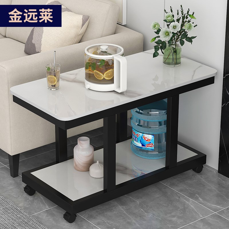 可移动小茶几带轮卧室床头小边几迷你小桌L子沙发边柜角几方桌边