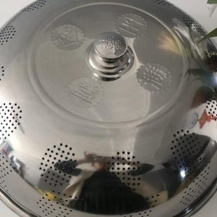 不锈钢新款 夏季 30餐桌4盖菜罩防尘罩家用神器物剩食镂空菜罩2023