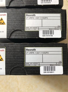 力士乐比例放大器VT-VRPA1-537-11/V0/PV货号0811405097德国原装