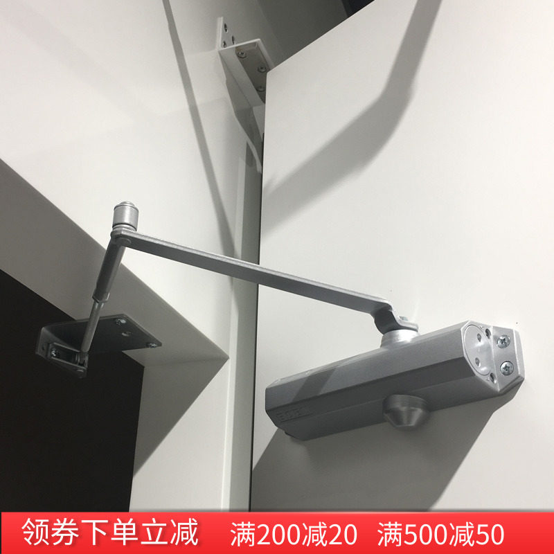 博恩闭门器680无定位简易自动承重85kg铸铝带缓冲精品五年质保