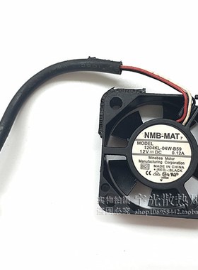 原装NMB-MAT 1204KL-04W-B59 3010 12V 0.12A 3CM 安川变频器风扇