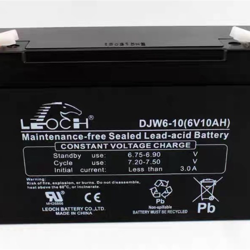 理士蓄电池DJW6-10(6V10AH)玩具车耀华仪表童车电瓶电子吊秤电池