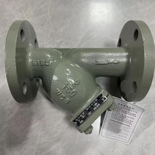 美标WCB铸钢Y型法兰过滤器重GL41H-150LB 法兰过滤器 DN15-300