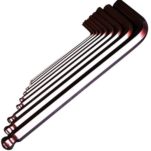 英制台湾SHP锐利 加硬S2单支内六角扳手中长加长球头内六角扳手