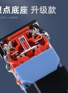 30MM 银点带灯自复位LA38-11D 11DN 自锁DNZS按钮开关红色绿色