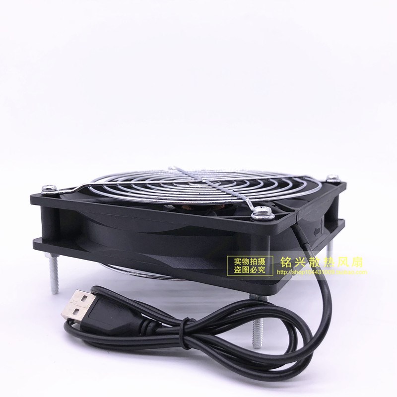 Netgear 网件R7000 无线路由器专用散热风扇5V USB12厘米风扇包邮