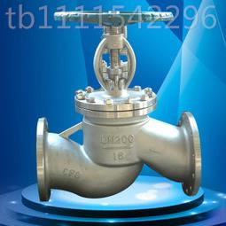 不锈钢34国标法兰截止阀J41W-D1016/水25高温蒸汽导热油N0DQP100