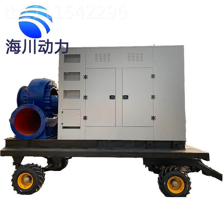 200KW400立方大流量应急排涝抗流洪防汛油水柴泵 混泵HXB 移动0泵