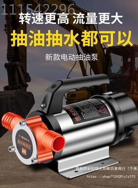 V抽油4泵抽水机大流VZG量12直V抽水泵2V4酒8V220V加油机流泵抽器
