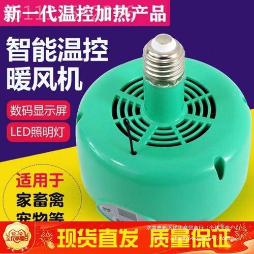 智能控养殖育温雏保暖温家禽保温器取灯暖灯鸡XYO猪用风可调保温