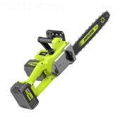 德芝国浦大充电电锯无刷锂电锯功DRJ率家用手持电链户外锯木伐木