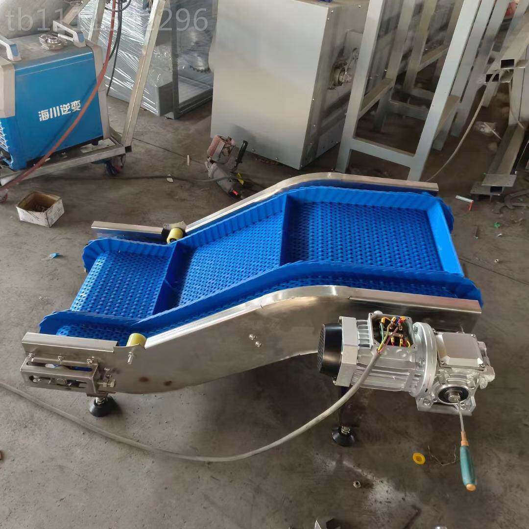 新品皮带升机食料品流水线耐磨小型挡板传送机BML上提爬大坡输送