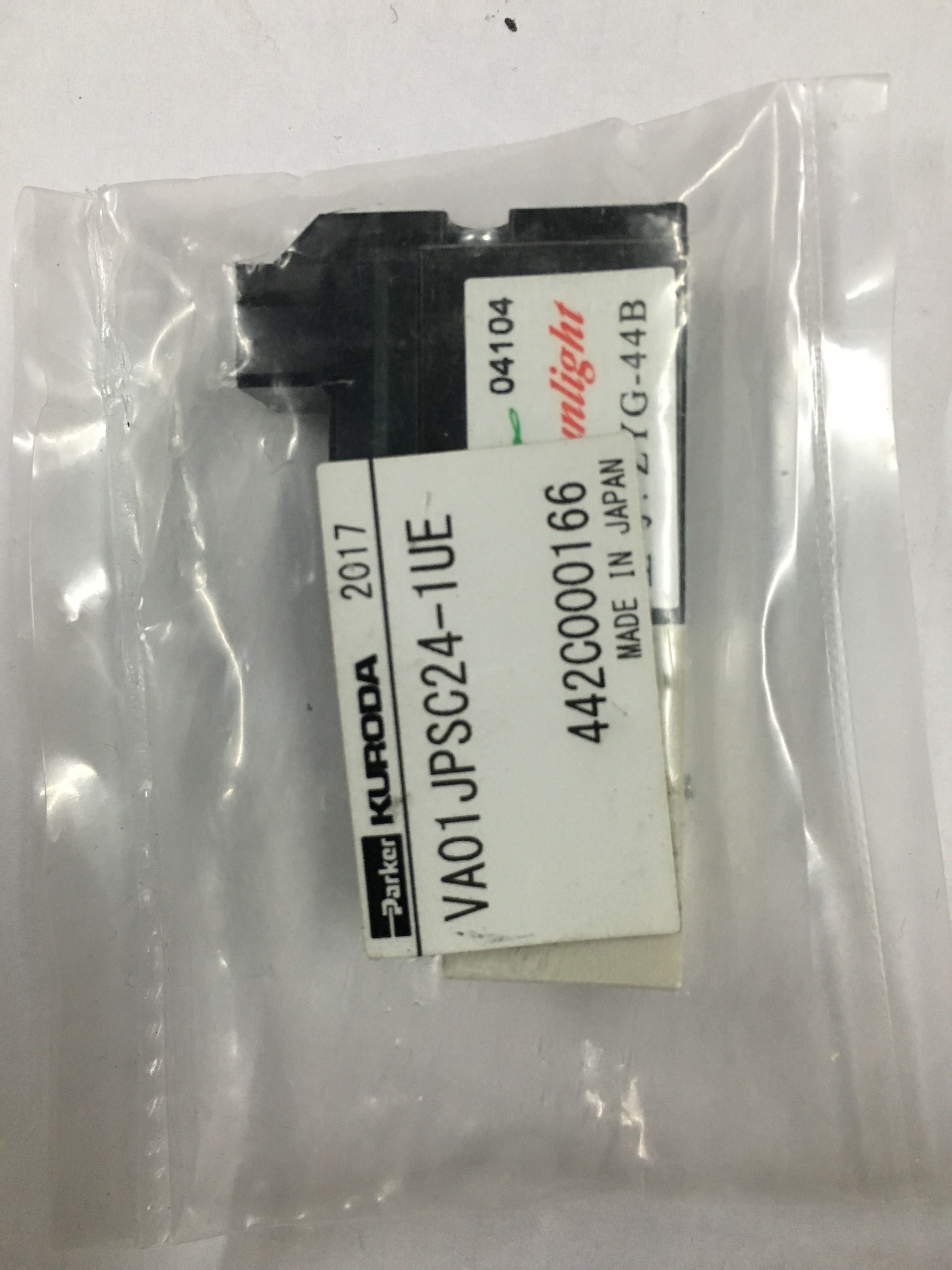 现货Parker黑田精工KURODA电磁阀VA01JPSC24-1UE全新原装秒发货