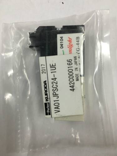 现货Parker黑田精工KURODA电磁阀VA01JPSC24-1UE全新原装秒发货