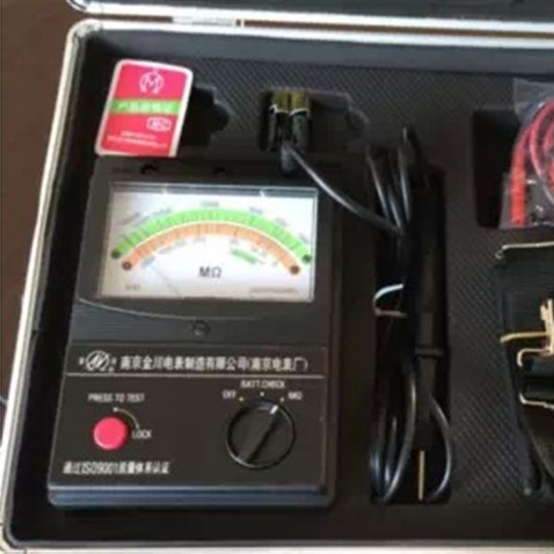 南京金川兆欧表/绝缘电阻表3121(2500V)/3122(5000V)/3123(1万V)