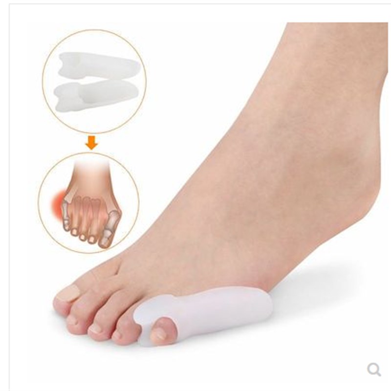 硅胶小脚拇指外翻矫正器小脚趾内翻分趾器重叠分离器脚指头纠正器