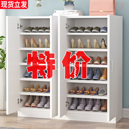 鞋柜简约现代门厅柜阳台大容量门口多层收纳柜家用简易玄关柜鞋架