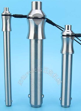 小型手柄按钮插销VCN113 不锈钢滚珠锁销钢珠拉拔销快速插拔销