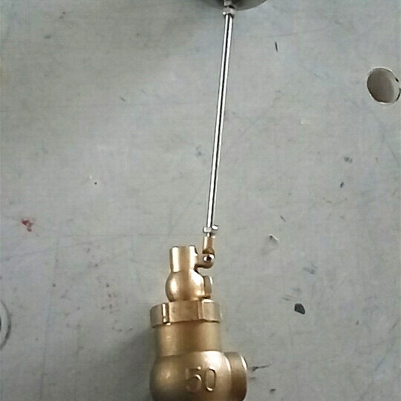 液压小孔式内牙控制浮球阀水池不锈钢铜浮球阀DN40/50/65/80/100