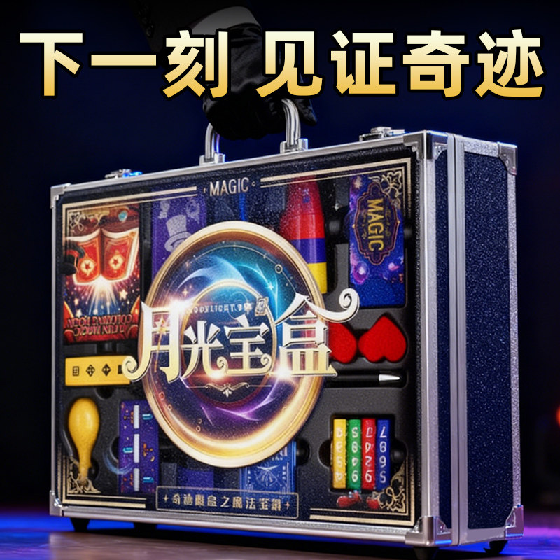 魔术道具大礼盒2026爆火男孩的生日礼物10岁男童益智玩具魔法套装