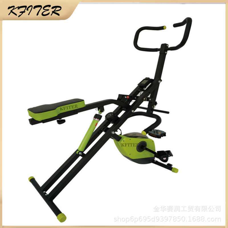 厂家直销家用健身车室内磁控车织带车骑马机Xbike组合健身车X型车