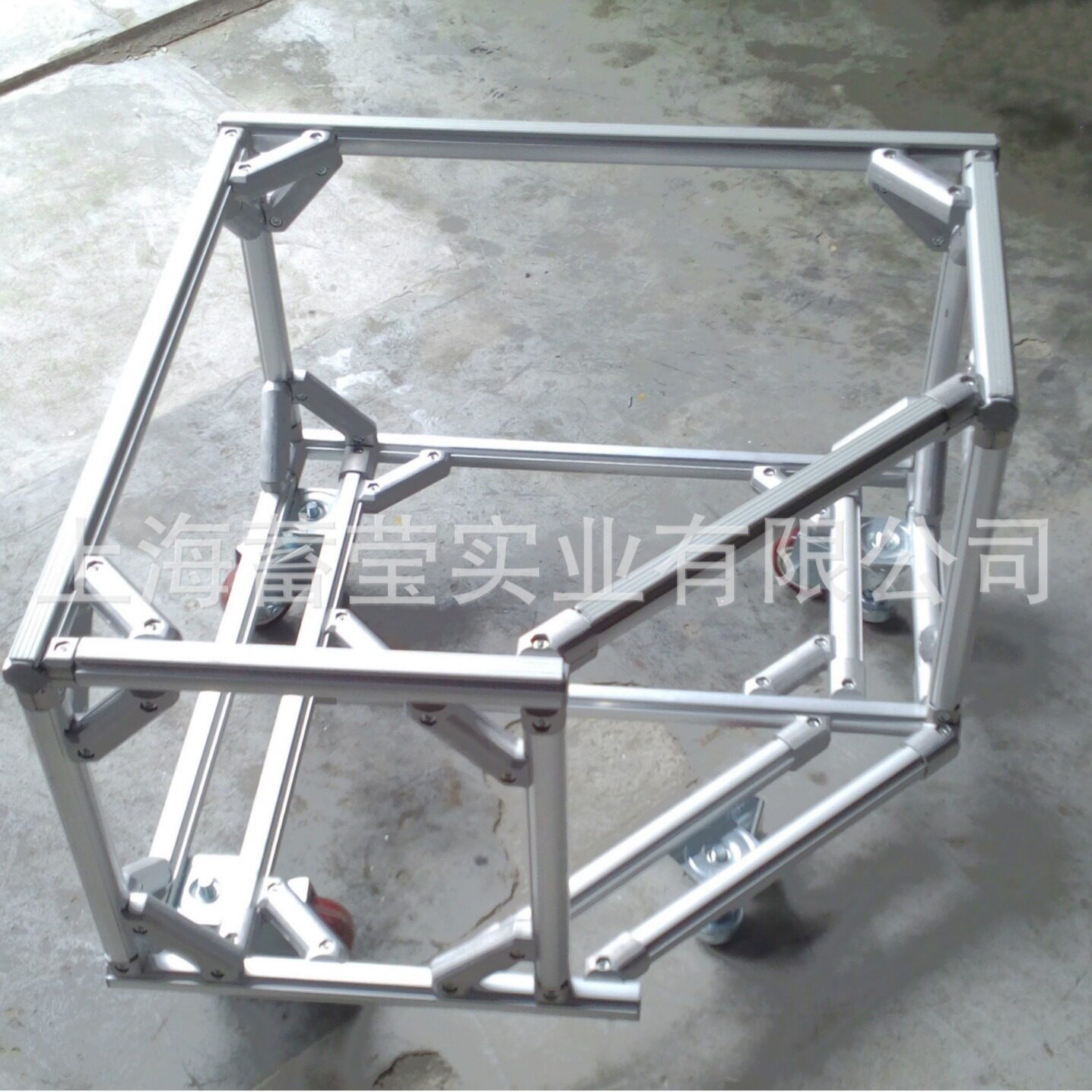 厂家供应第三代铝合金线棒精益管工作台推车