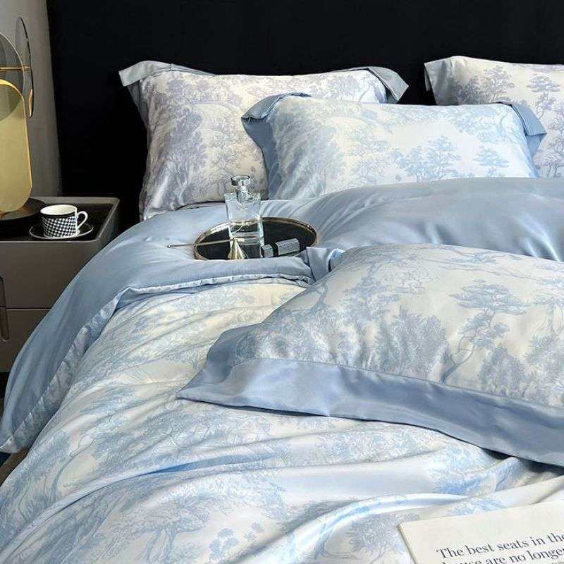 夏季冰丝四件套夏款轻奢夏天水洗被套床单学生宿舍三件套床上用品,电子元器件市场,其它元器件,淘宝优惠券,粉丝福利购,淘宝优惠卷
